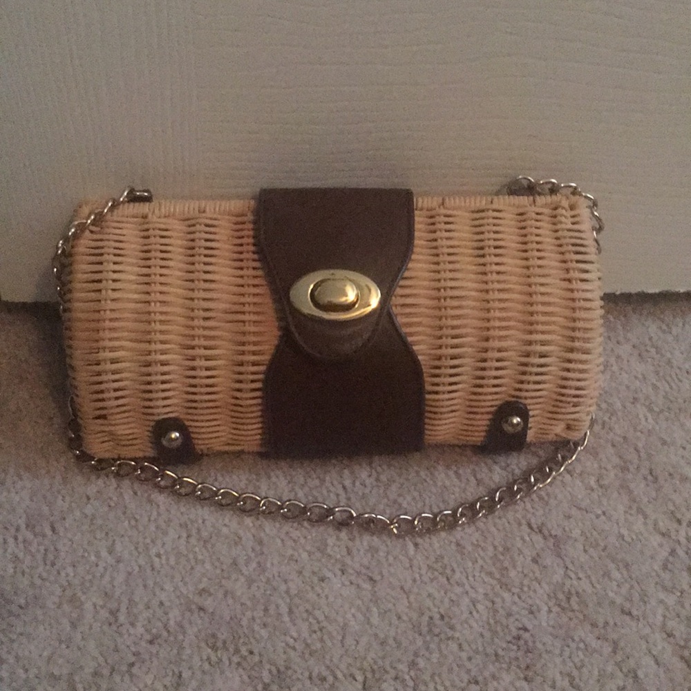 Wickered purse. Like new